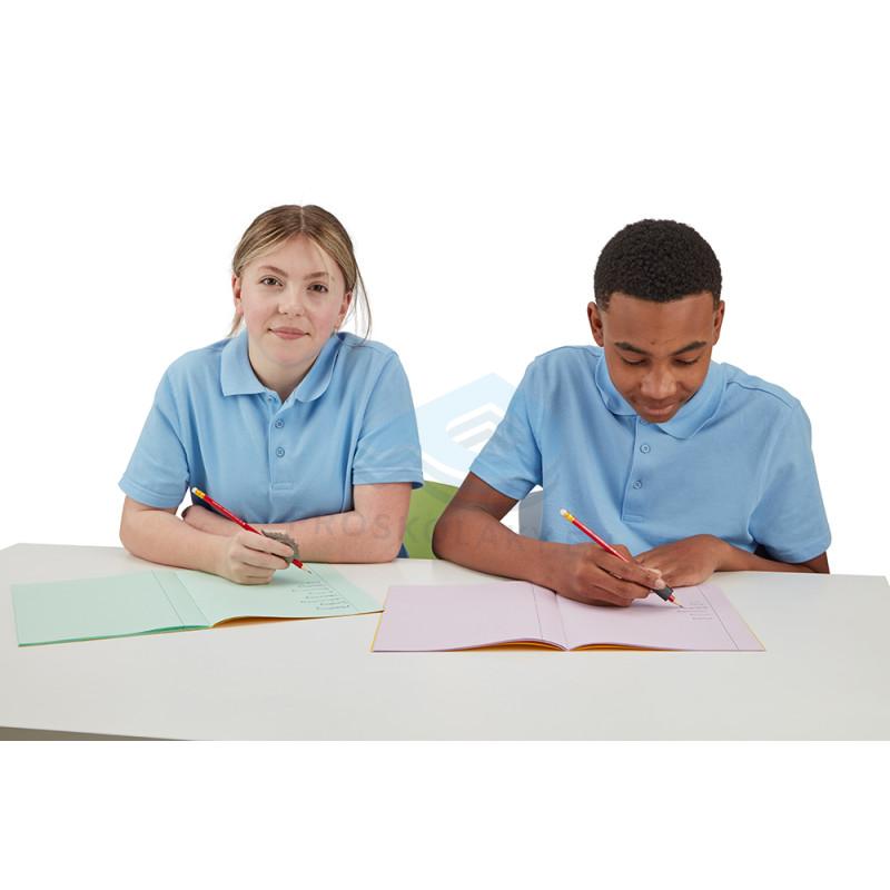 Sešity A4 s barevnými stránkami - linkovaný