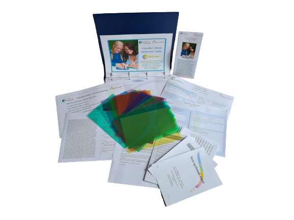 Vizuální stres - testovací sada + záznamy webinářů