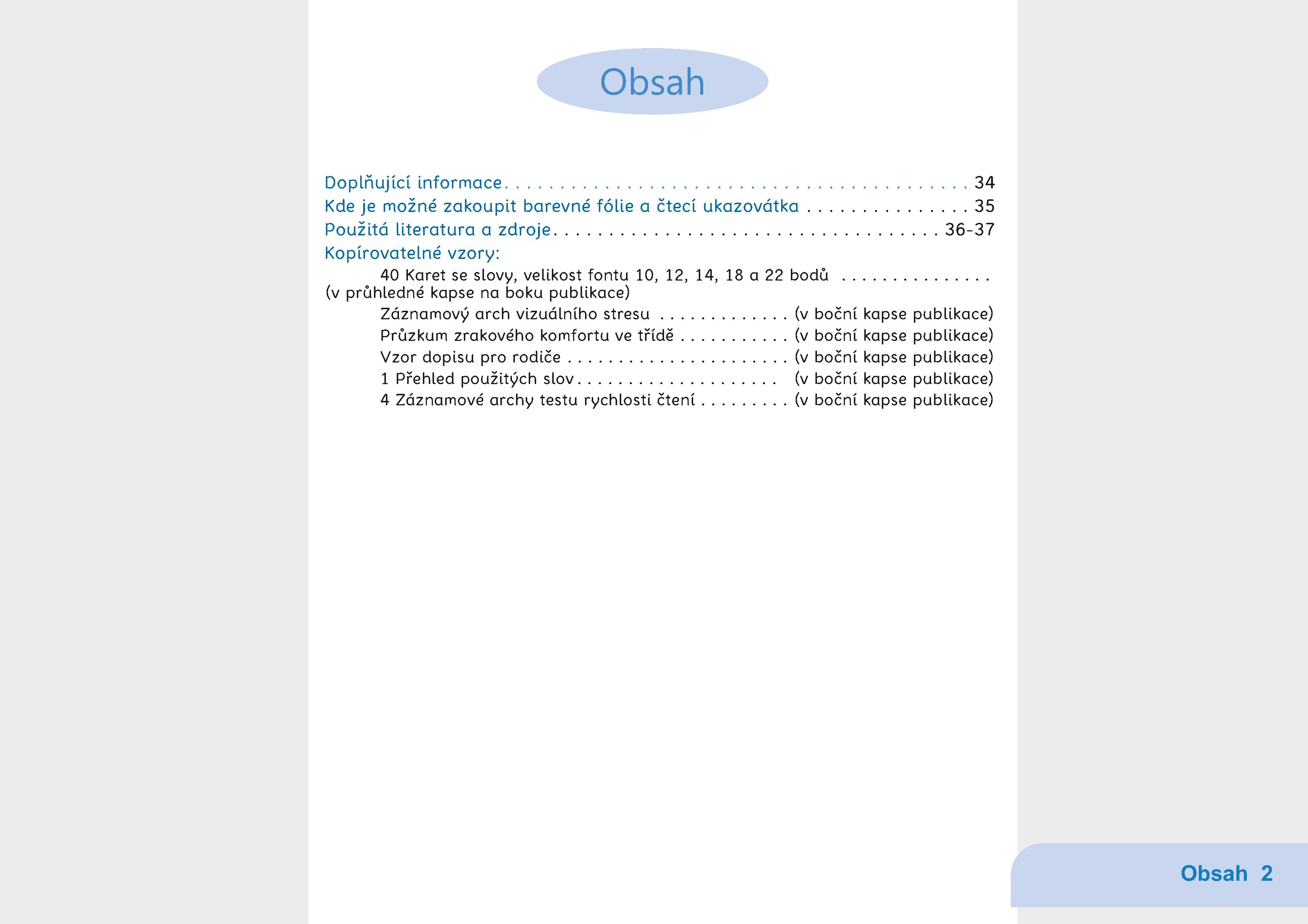 Vizuální stres - testovací sada + záznamy webinářů