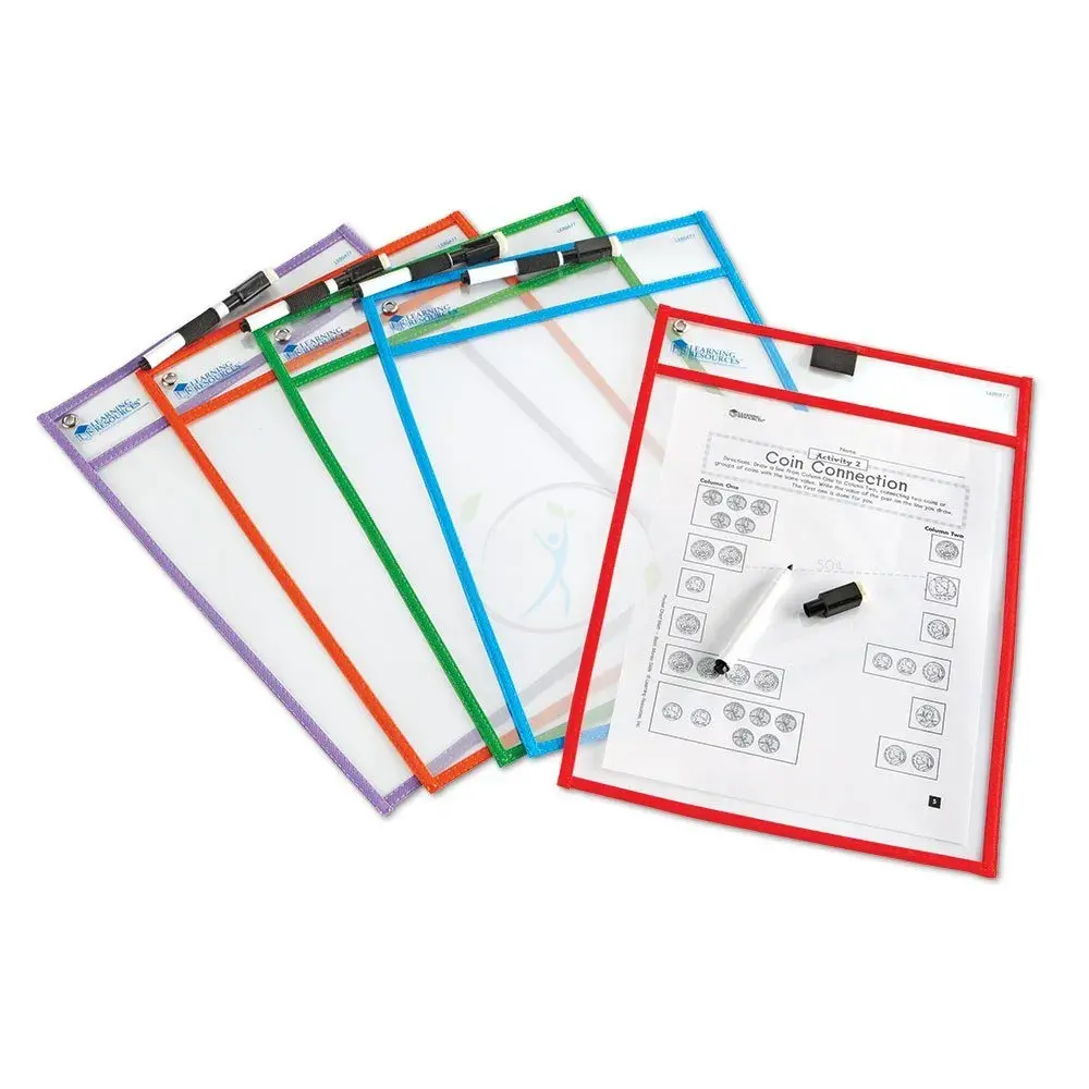 Popisovací kapsy - Write & Wipe 5 ks