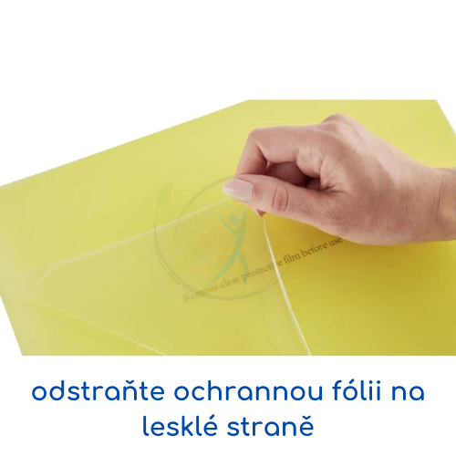 Sada 10 ks - čtecí barevné folie A5